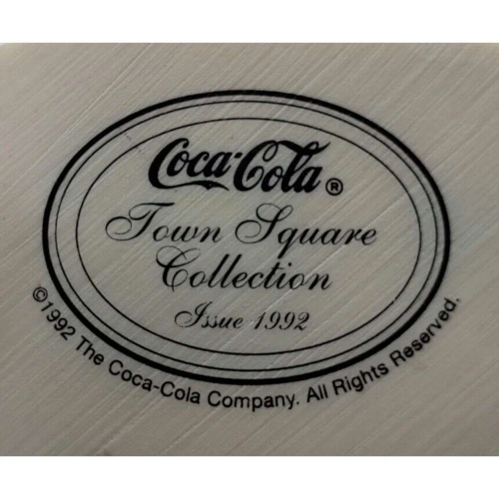 1992 Coca-Cola Town Square Collection Item 7960 